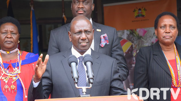 DP William Ruto during the press conference. PHOTO. CAPITAL FM