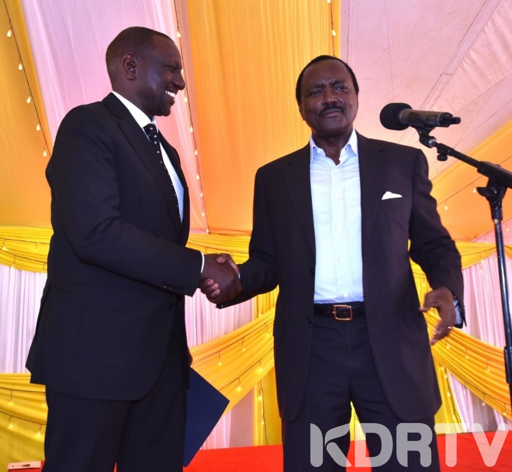 Ruto Tells Kalanzo To Work With Him Ahead Of 2022