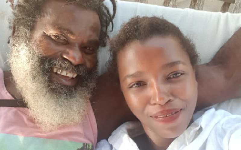 Omar Lali and Tecra Muigai