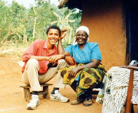 Obama and Grandma