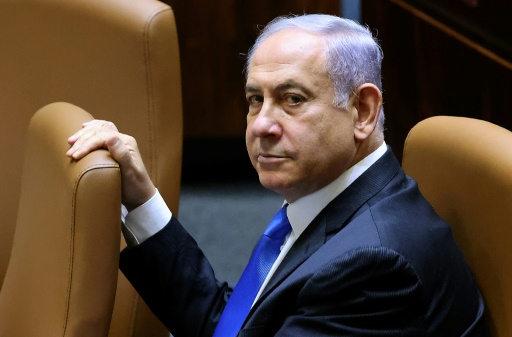 Former Isreal Prime Minister Benjamin Netanyahu had handshake with Naftali Bennett before he Bennett was sworn in as PM