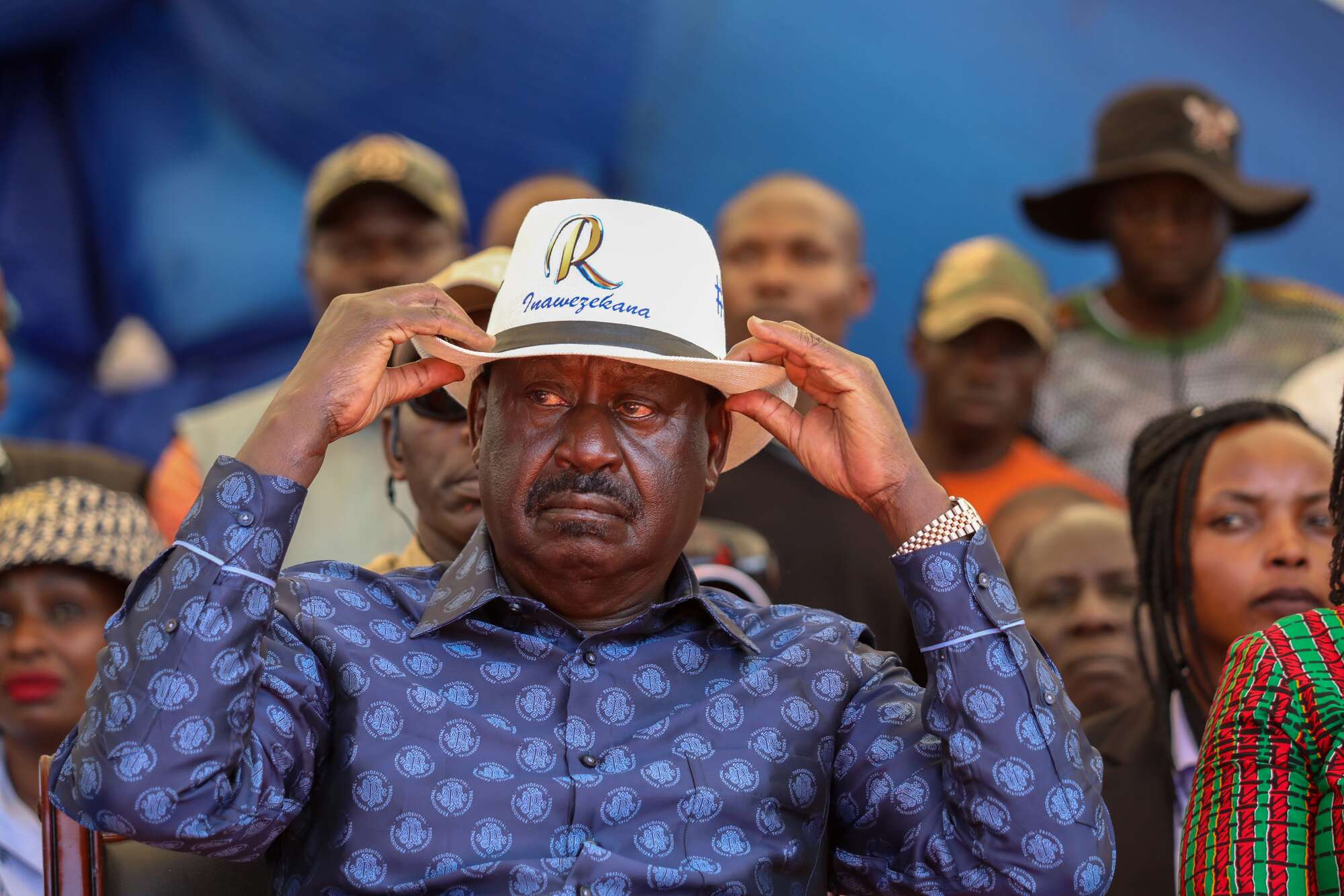 File image of ODM leader Raila Odinga