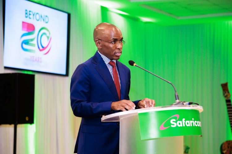 Safaricom CEO Peter Ndegwa 750x500