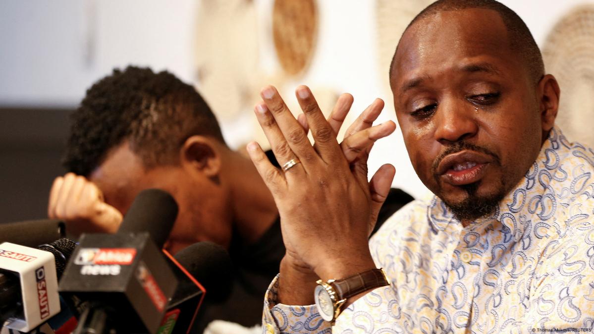 Activist Boniface Mwangi and Agatha Atuhaire