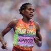 Queen of the Olympic champion Faith Kipyegon.