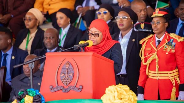 File image of President Samia Suluhu.